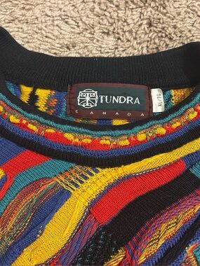 Tundra vintage Multicolor Men's Knit Sweater - XL